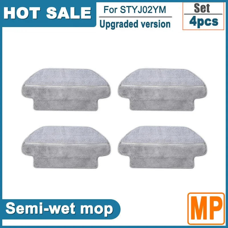 Compatible For Xiaomi Robot Vacuum S10 S12 B106GL / Mop 2S XMSTJQR2S Replacement Main Side Brush Filter Cloth Parts Accessories