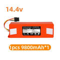 14.4V 12800mAh Replacement Battery for XiaoMi 1S Roborock S5MAX S6MAXV S7 S75 Sweeping Mopping Robot Vacuum Cleaner