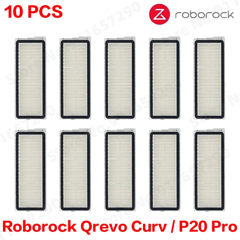 Roborock Qrevo Curv / P20 Pro Robot Vacuum Cleaner Hepa Filter Mop Cloth Dust Bag Accessories Replacement Parts