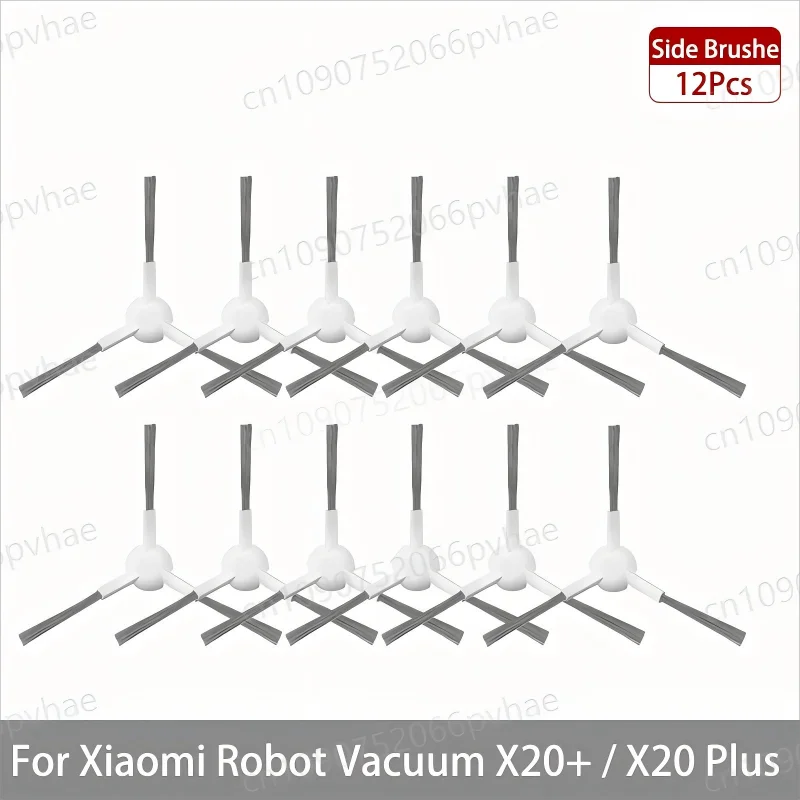 For Xiaomi Robot Vacuum X20+ / X20 Plus Parts Accessories Main Brush Side Brush Hepa Filter Mop Cloth Dust Bag Replacement Spare