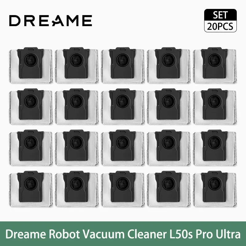 Dreame L50s Pro Ultra Robot Vacuum Cleaner Replacement Accessories Main Side Brush Mop Cloth Hepa Filter Dust Bag Spare Parts