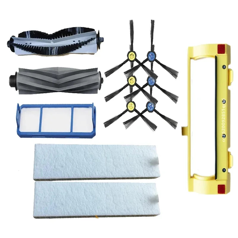 Robot Cleaner Main Roller Brush Cover Side Brush HEPA Filter Mop Cloth for ZACO Ilife A10s L100 A10 Robot Vacuum Cleaner Parts