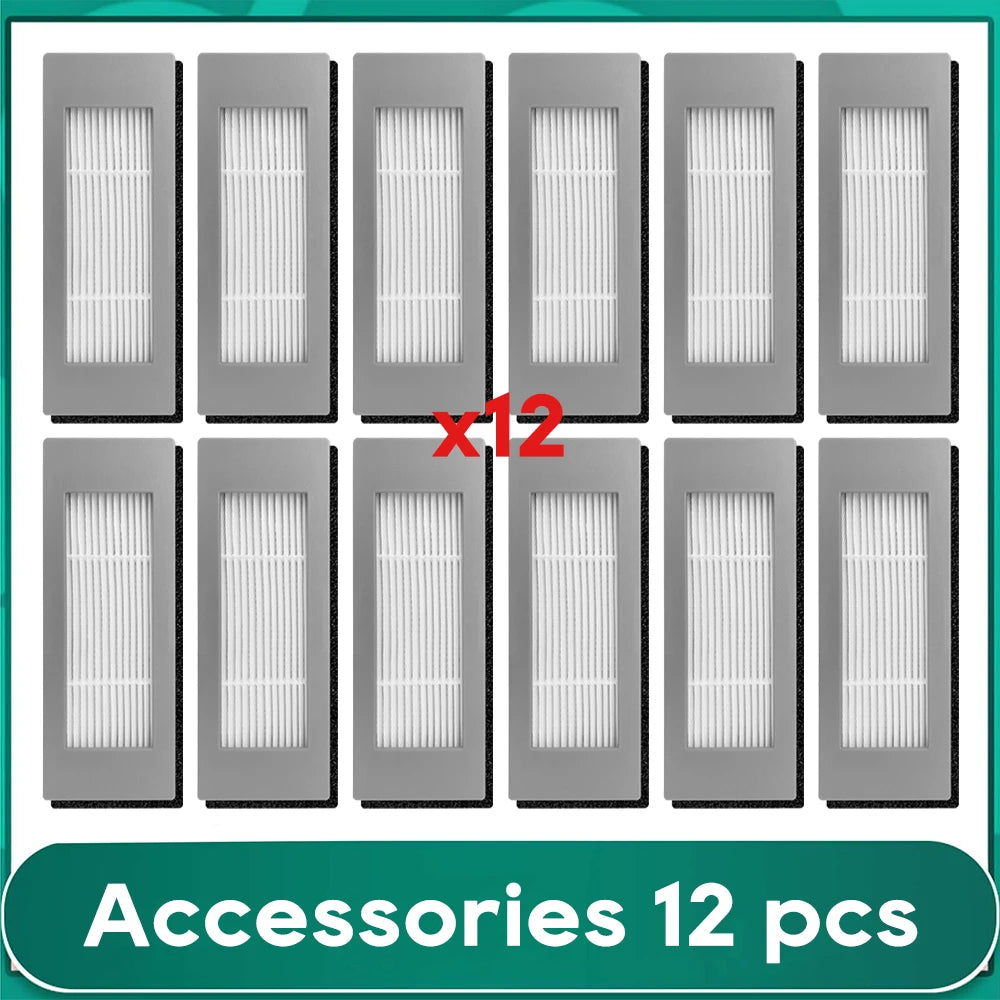 For iRobot Roomba Combo 111 / 113 R113840 Main Side Brush Hepa Filter Mop Cloths Replacement Part Robot Vacuum Accessory