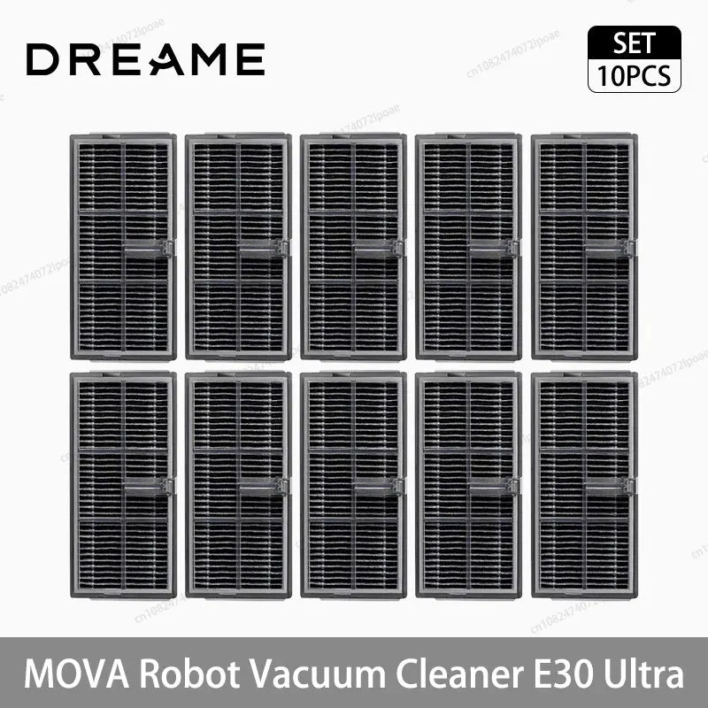 For MOVA E30 Ultra Robot Vacuum Cleaner Replacement Accessories Main Side Brush Mop Cloth HEPA Filter Dust Bag Spare Parts