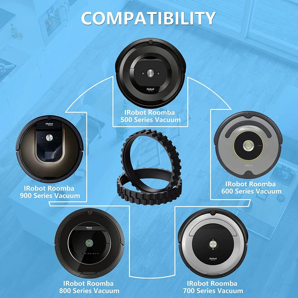 Tires for IROBOT ROOMBA Wheels Series 500 600 700 800 and 90