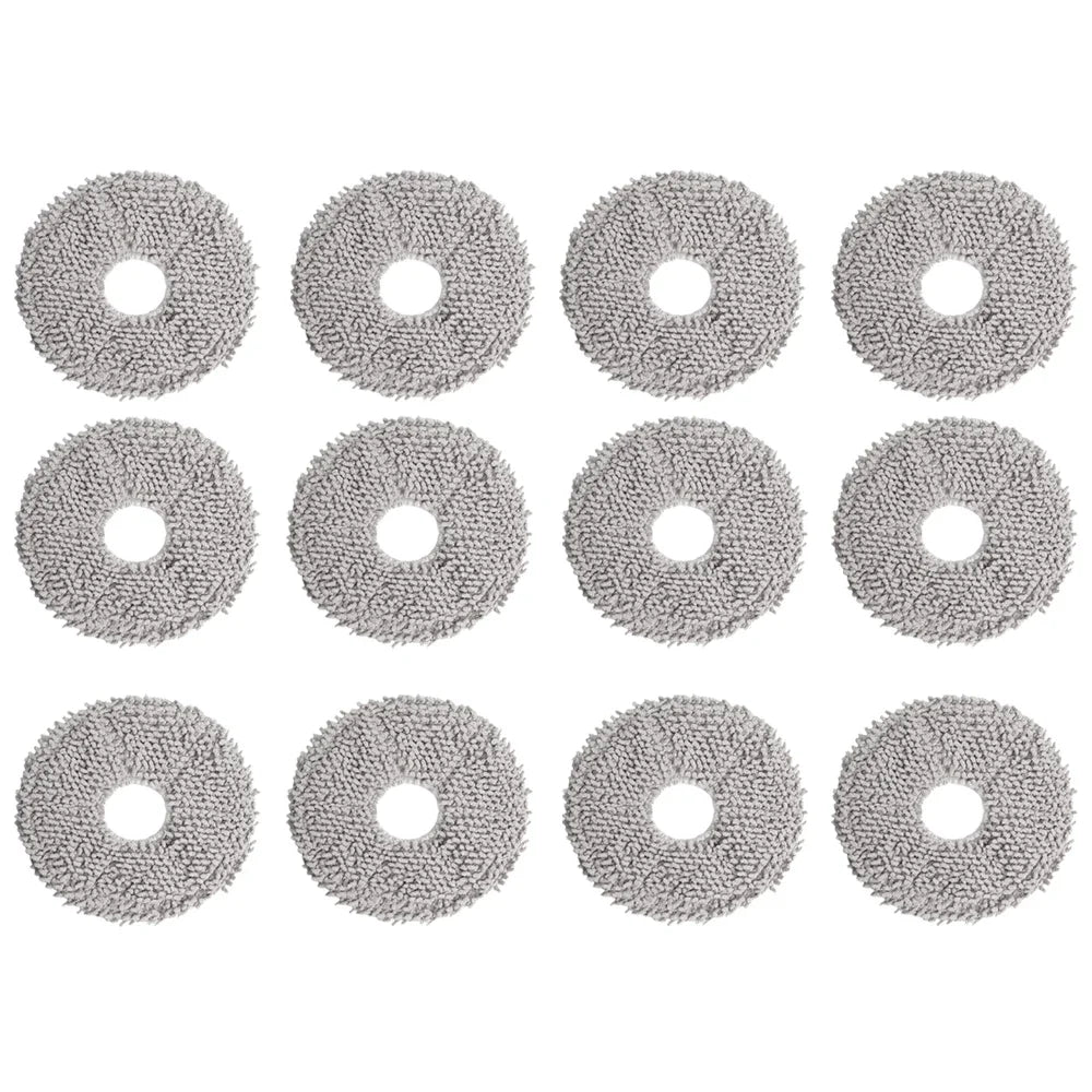 16PC Durable Mop Cloth Compatible Accessories For Xiaomi X20+ X10+ X20 Plus X10 Plus Robot VacuumMop Pad Replacement Spare Parts