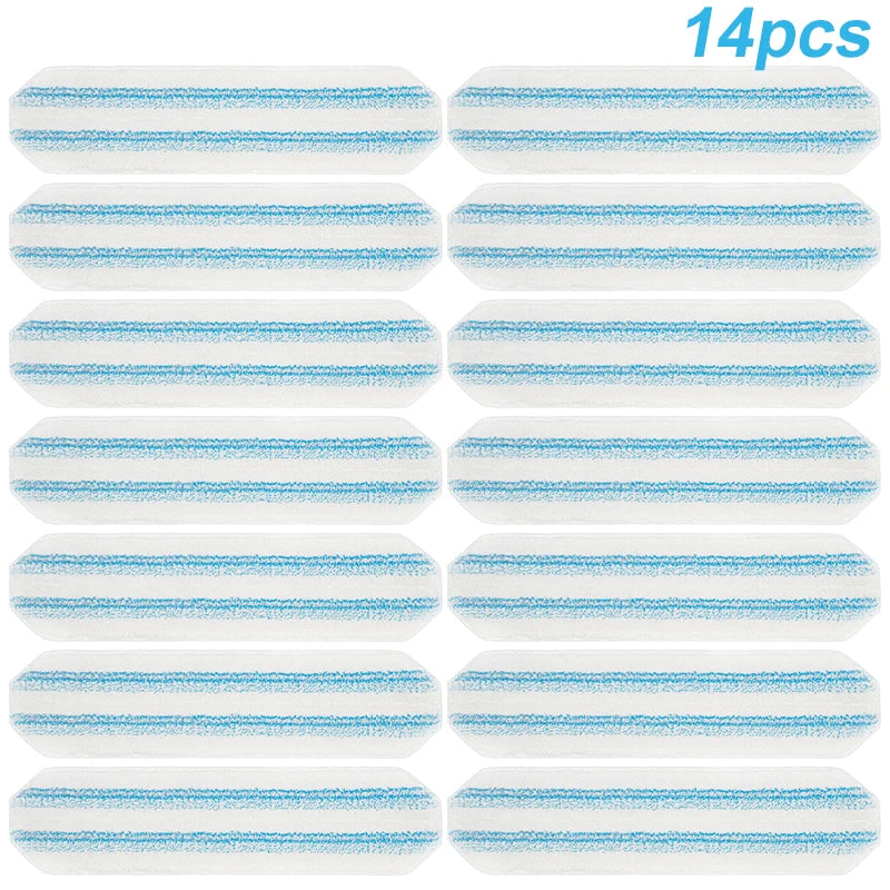For Vileda H2prO / O-Cedar H2prO Robot Vacuum Cleaner Flat Mop Pad Rags Home Floor Cleaning Mops Replacement Accessories