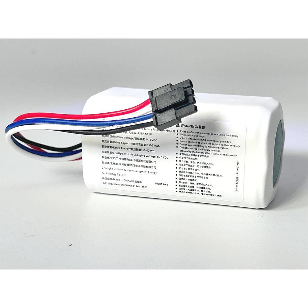 14.4V 3500MAH 100% New Original Battery Pack Used for Xiaomi