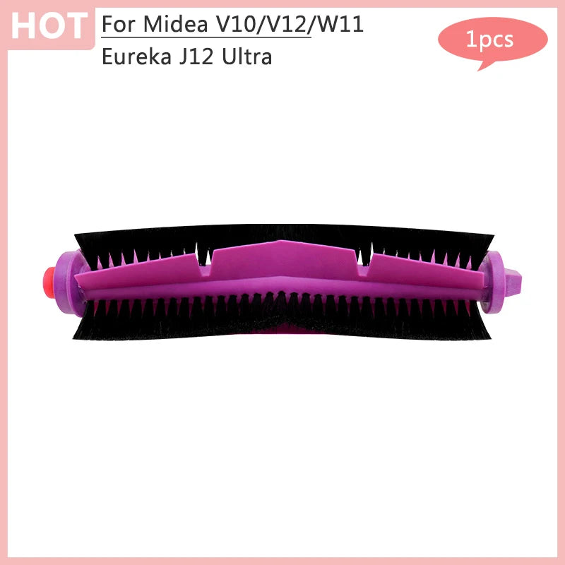 For Midea V10 V12 W11 Robot Vacuum Cleaner Eureka J12 Ultra Main Side Brush Hepa Filter Dust Bag Rag Accessories Parts