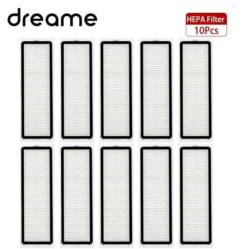 Dreame D10 Plus Gen 2 RLD32GD Robot Vacuum Spare Parts Consumables Main Side Brush Hepa Filter Mop Cloth Dust Bag Accessories