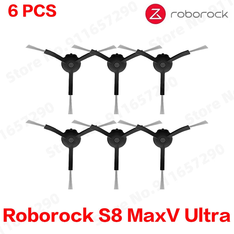 Roborock S8 MaxV Ultra Robot Vacuum Spare Parts Main Side Brushes Mop Cloths HEPA Filters Dust Bags Accessories