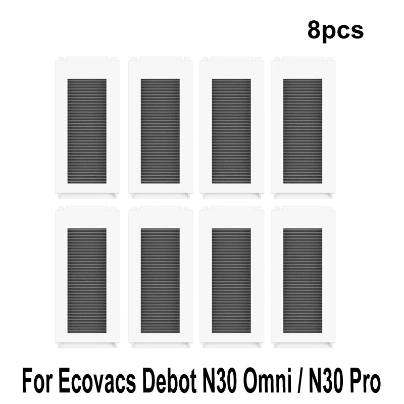 For Ecovacs Debot N30 Omni / N30 Pro Omni Accessory Main Side Brush Hepa Filter Mop Dust Bag Robot Vacuum Replacement Part