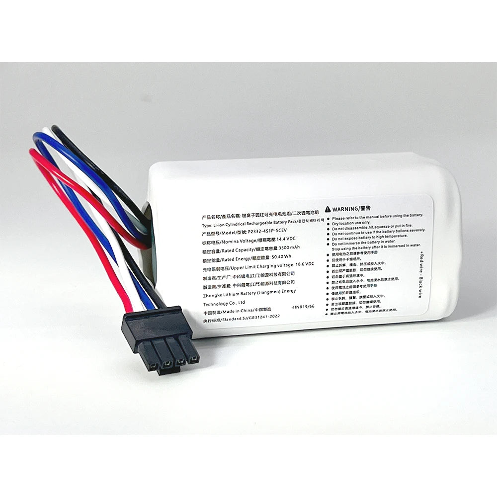 14.4V 3500MAH 100% New Original Battery Pack Used for Xiaomi