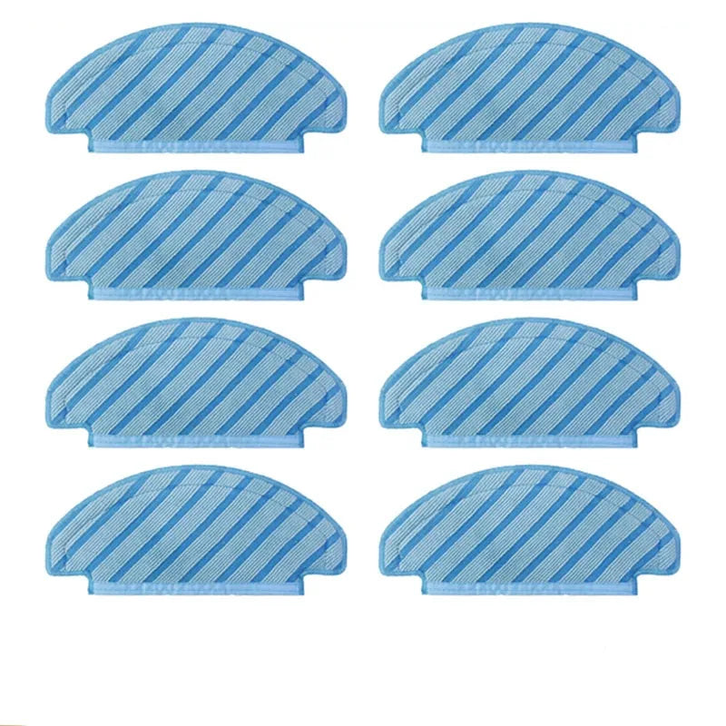 Washable Cloth Mop Pads For Ecovacs Deebot Ozmo T8 AIVI/T8 Max/ T8/ T9/ T9 AIVI /N8 Pro Plus/ N8 Pro/Yeedi Vac Robot Vacuum
