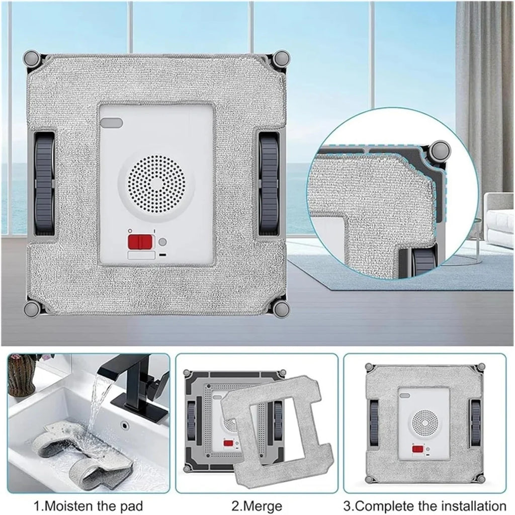 For Ecovacs Winbot W1 Pro / W1 / W2 Omni / W2 Microfibre Mop