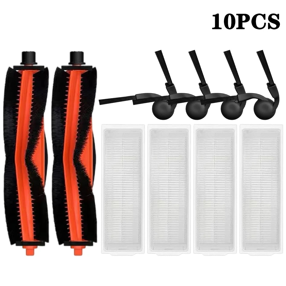 For Xiaomi S40 PRO / OV71GL Robot Vacuum Replacement Parts Main Side Brush HEPA Filter Mop Cloth Accessories