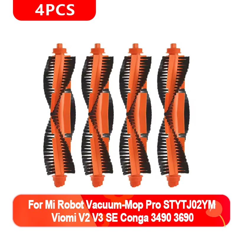 For Xiaomi Mi Robot Vacuum-Mop Pro STYTJ02YM Viomi V2 V3 SE Conga 3490 3690 Main Side Brush Hepa Filter Mop Parts accessories