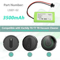 Replacement Battery for Vactidy T6 T7 T8 Robot Vacuum Cleane