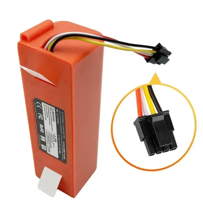 14.4V BRR-2P4S-5200S Robotic Vacuum Cleaner Battery For Xiao