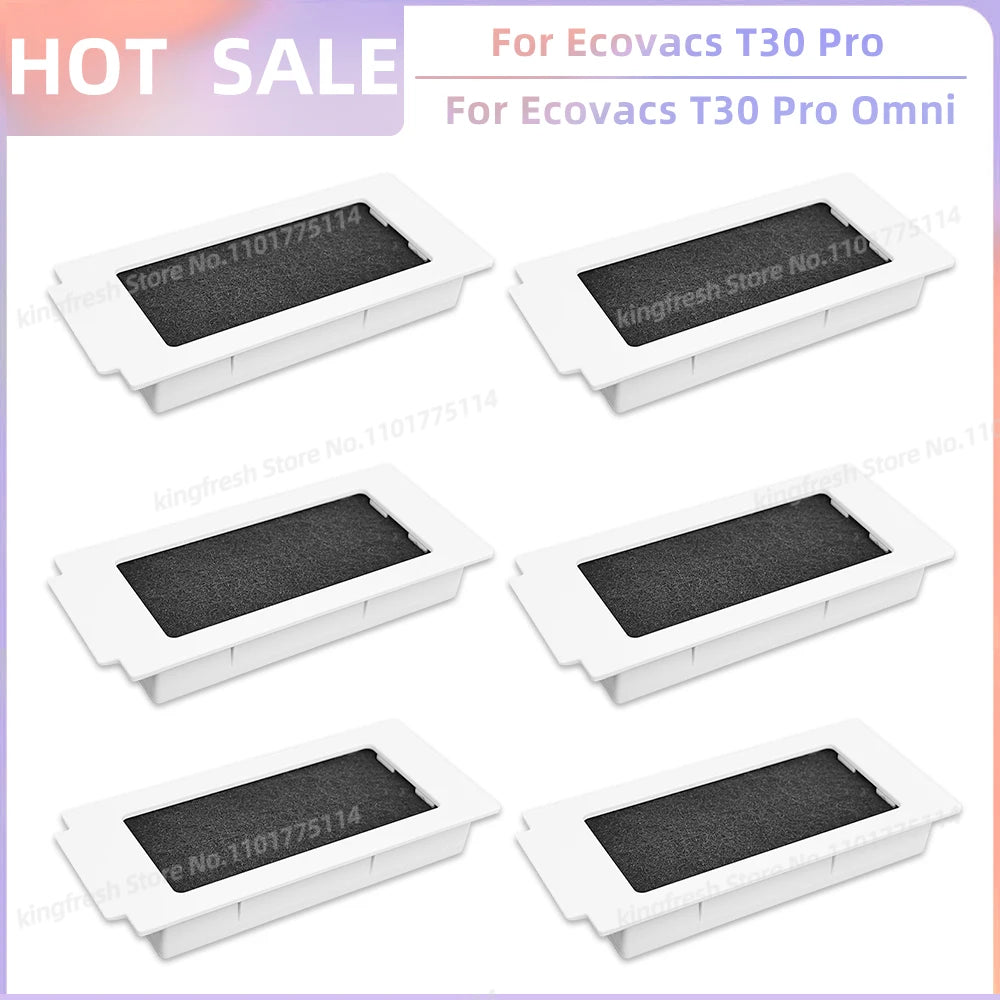 Fit For Ecovacs T30 Pro Omni / T30 OMNI Ecovacs T30e Pro YEEDI M12 ULTRA PLUS/M12 Pro+ Parts Brush Filter Bag Mop Cloth