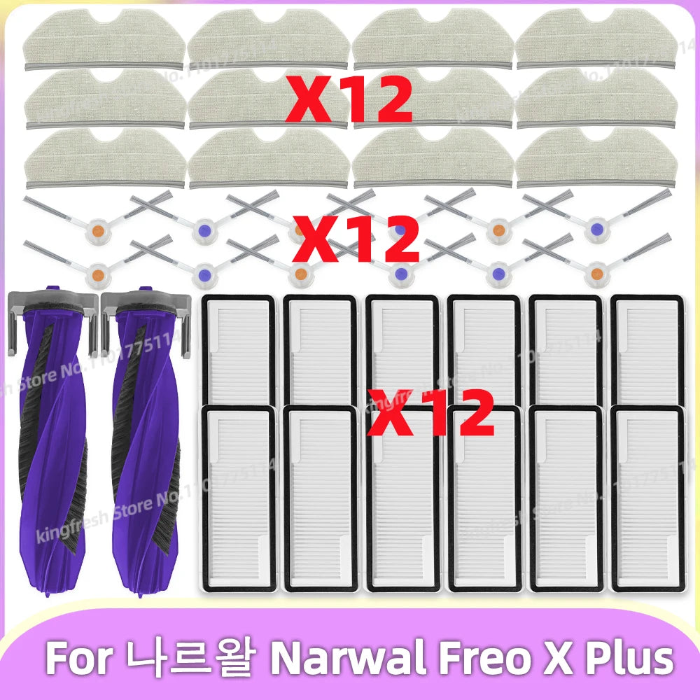 Fit For 나르왈 Narwal Freo X Plus Robot Vacuum Parts Main Rolle