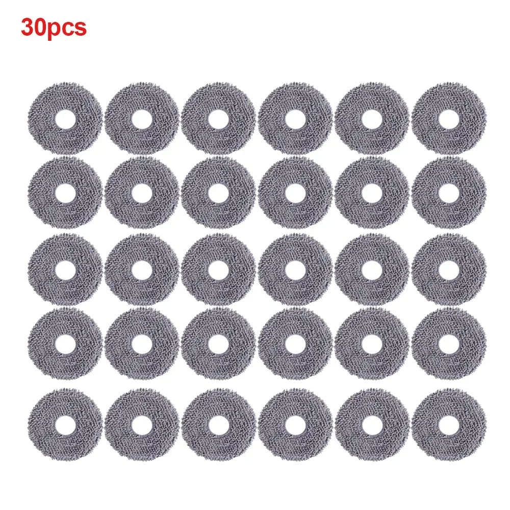 Mop Cloths For Roborock Saros 10R/Saros Z70/G30 Space/G20s Ultra/P20 PRO/P10 PRO/Qrevo Curv/Qrevo MaxV/QV 35A Robot Vacuum Parts