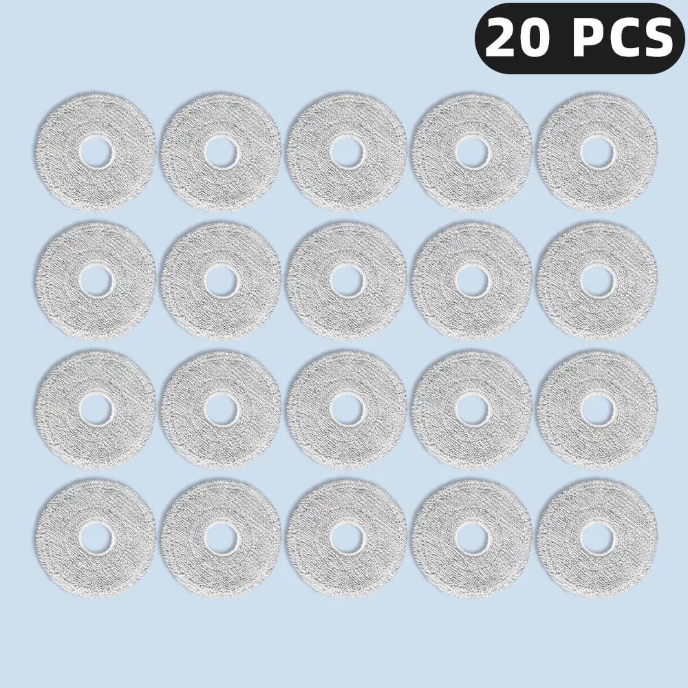 Compatible For Xiaomi Robot Vacuum X20 Pro / X20 Max / D102GL / D109GL Spare Parts Main Side Brush Hepa Filter Mop Pad Dust Bag