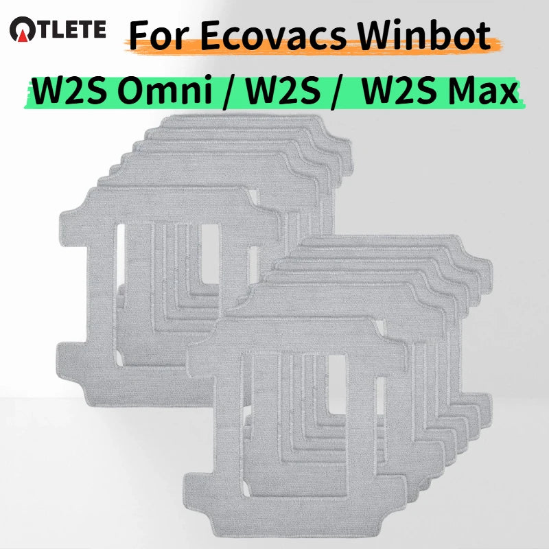 Mop Cloth For Ecovacs Winbot ( W2s Omni / W2S / Max )Cleanin