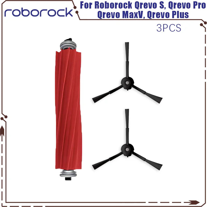 Roborock Qrevo S Qrevo Pro Qrevo MaxV Qrevo Plus Vacuum Parts - Main Roller Side Brush Filter Mop Pad Cloth Dust Bag