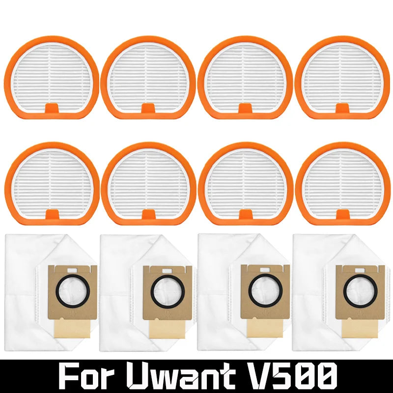 For Uwant V500 Cordless Vacuum Parts Dust Bag Filter Replace