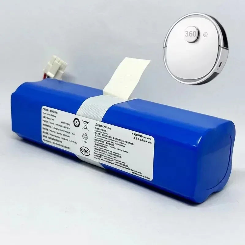 14.8V 9800mAh Battery Pack for Qihoo 360 S9 Robotic Vacuum C