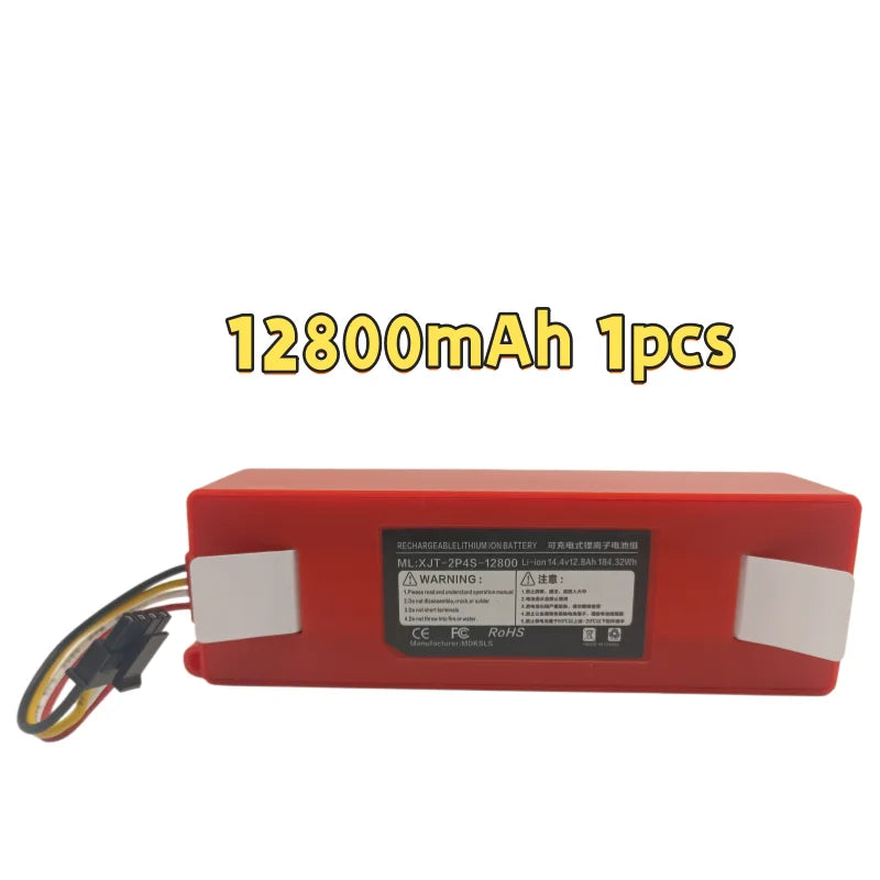 100% Original BRR-2P4S-5200S Robotic Vacuum Cleaner Replacement Battery For Xiaomi Roborock S55 S60 S65 S50 S51 S5 MAX S6 Parts
