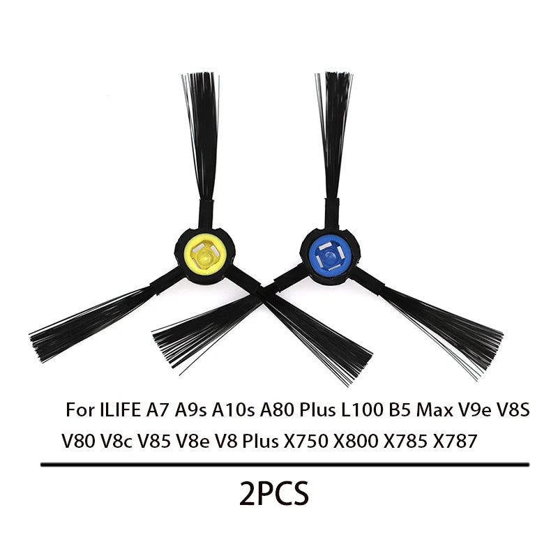 Side Brush For ILIFE A7 A9s A10s A80 Plus L100 B5 Max V9e V8S V80 V8c V85 V8e V8 Plus X750 X800 X785 X787 Vacuum Cleaner Spare