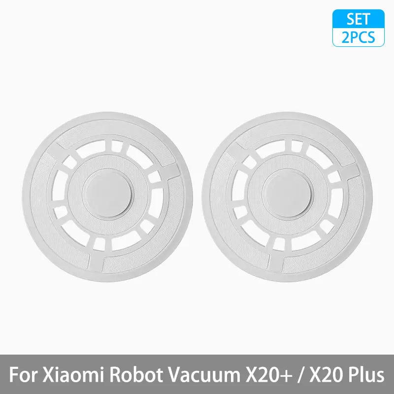 For Xiaomi Robot Vacuum X20+ / X20 Plus Parts Accessories Main Brush Side Brush Hepa Filter Mop Cloth Dust Bag Replacement Spare