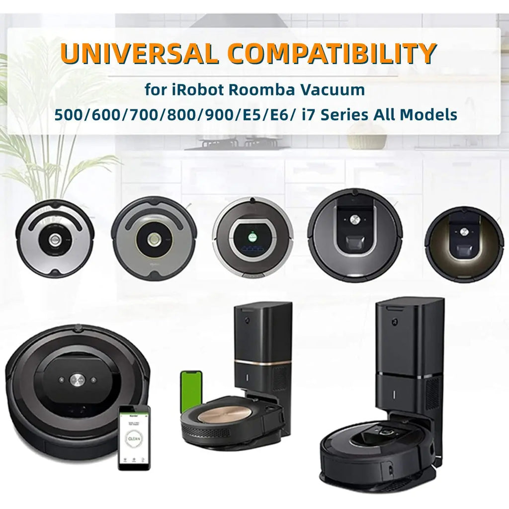 Replacement Tires for IRobot Roomba Vacuum 500 600 700 800 9