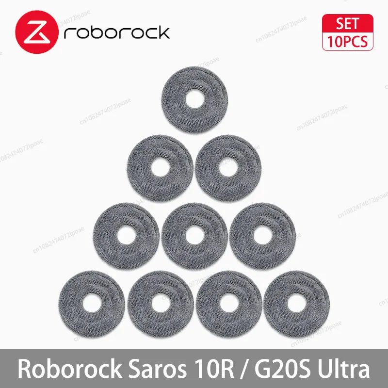Roborock Saros 10R / G20S Ultra Robot Vacuum Cleaner Accessories Main Side Brush Mop Cloth Hepa Filter Dust Bag Spare Parts