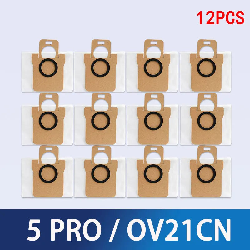 For Xiaomi Robot Vacuum 5 PRO/ OV21CN Accessories Main Side Brush Mop Cloth HEPA Filter Dust Bag Replacement Spare Parts