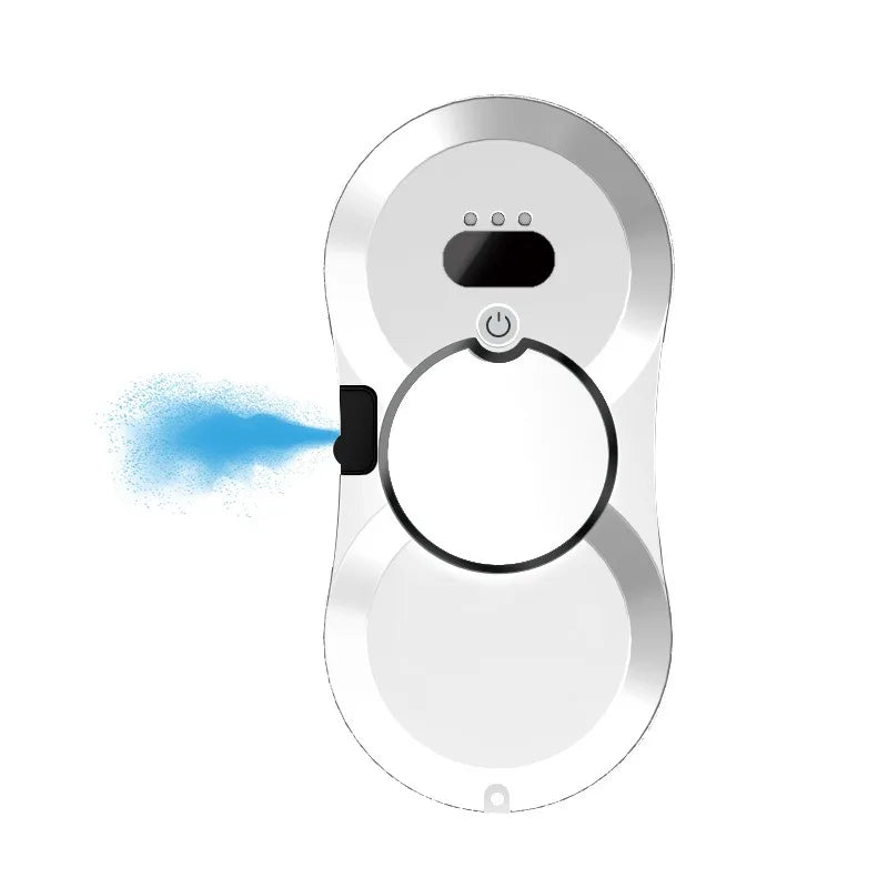 Water Spray Home Window Cleaning Robot With Tank Smart Windo
