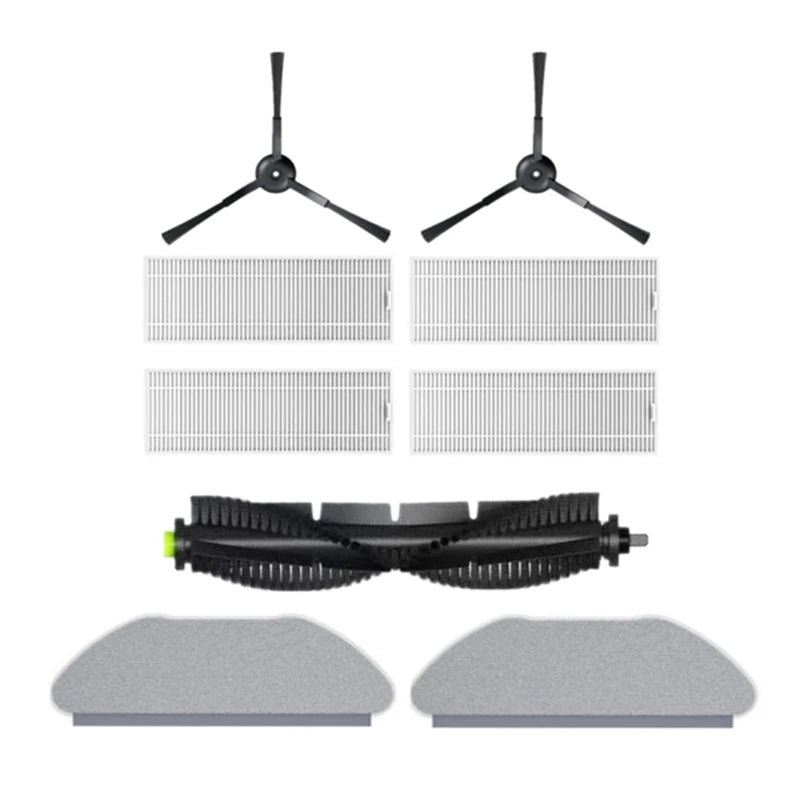 Roller Brush Cover Water Tank Dust Box Mop Cloth Frame HEPA 
