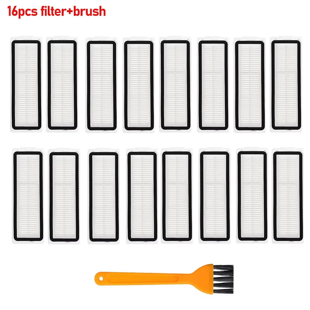 For Xiaomi 5 Pro OV21CN OV21GL Robot Vacuum Mop Cloth Dust Bags HEPA Filter Side Brush Main Brush Dust Bag Replacement Part