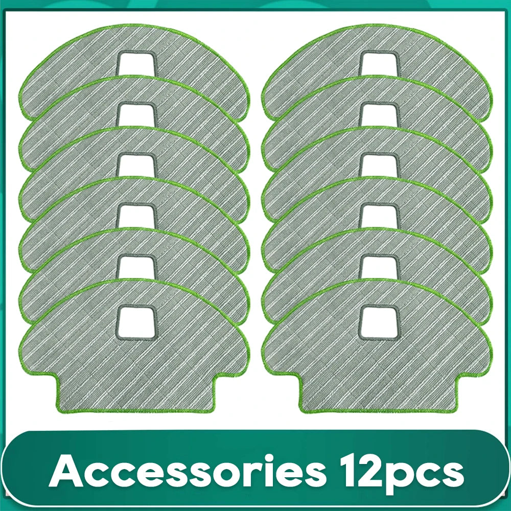 For iRobot Roomba Combo 111 / 113 R113840 Main Side Brush Hepa Filter Mop Cloths Replacement Part Robot Vacuum Accessory