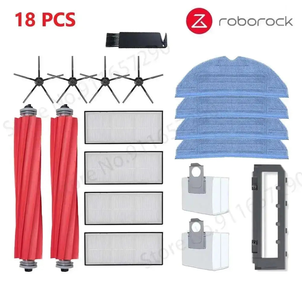 Roborock S7 MaxV S7 MaxV Plus S7 MaxV Ultra G10 Main Side Brush Hepa Filter Mop Dust Bag Parts Robot Vacuum Accessories