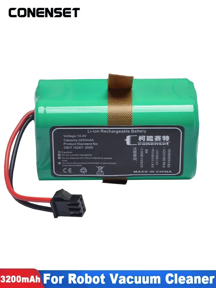 14.4V 3200mA Battery For Lefant M210 M210P M213 M1 Robot Vac