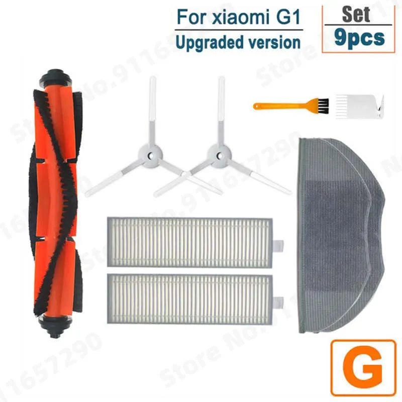 For Xiaomi G1 Mi Robot Vacuum-Mop Essential Hepa Filter Robot Vacuum Cleaner Spare Parts Main Side Brush Mop Cloths Accessories