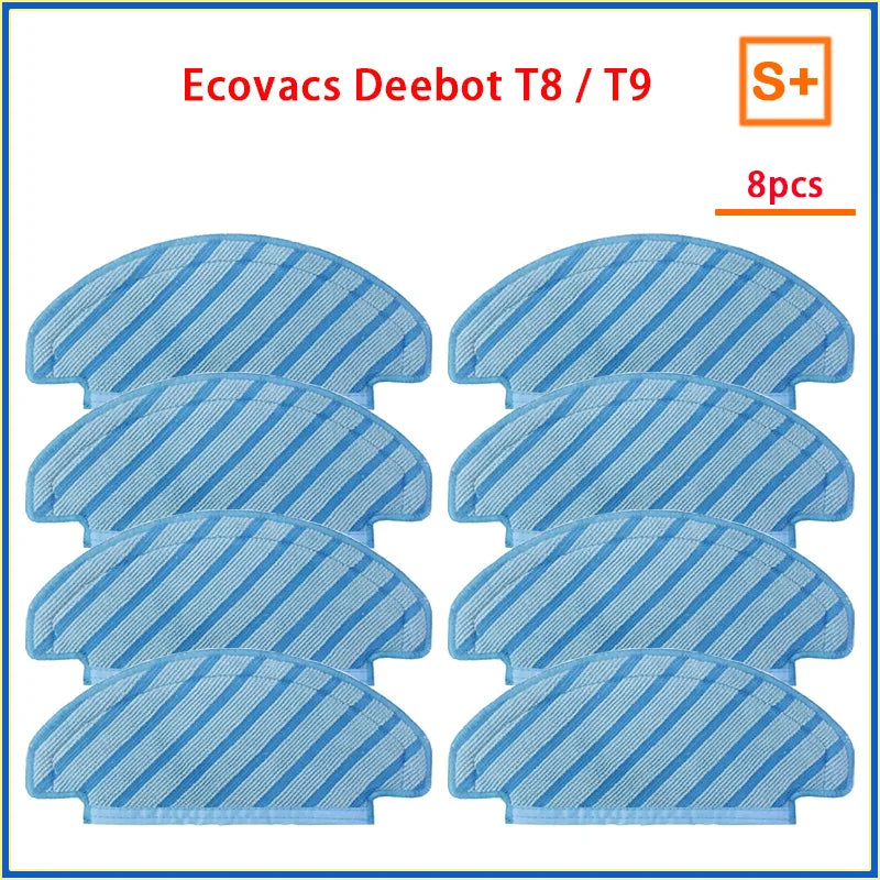 For ECOVACS Deebot T9 AIVI T8 AIVI N8 Pro dust bag Parts Main Side Brush HEPA Filter Robot Vacuum Cleaner Replacement Accesories