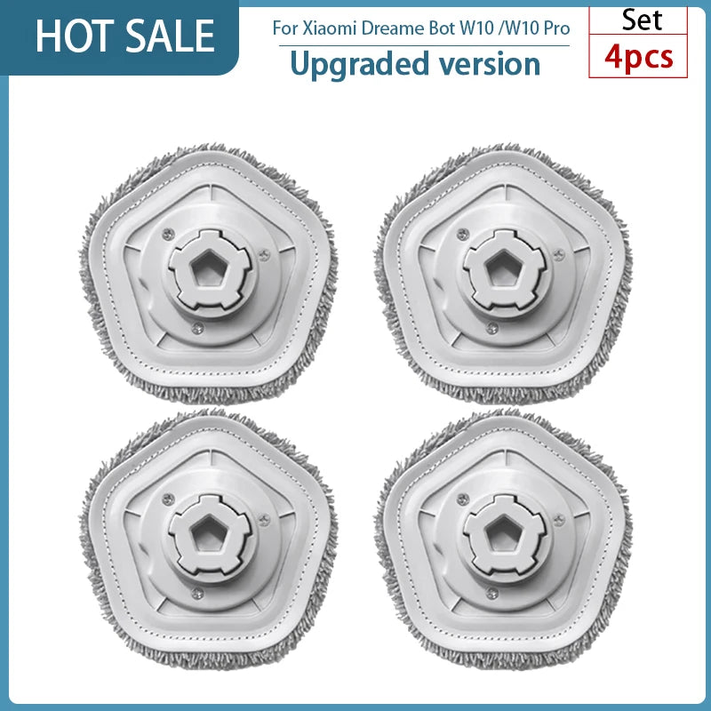 Mop Pad Dreame Bot W10 Accessories Robot Vacuum Cleaner Dreame W10 Pro Vacuum Self-Cleaning And Mop Mop Cloth Replacement parts