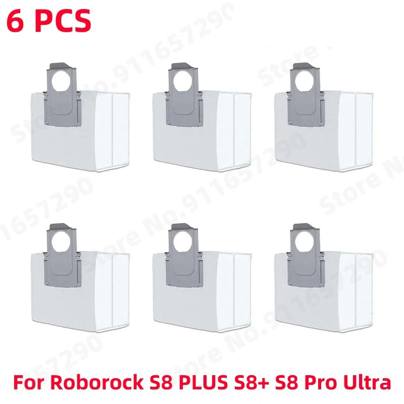 Roborock S8 PLUS S8+ S8 Pro Ultra G20 Robot Vacuum Main Side Brush Mop Hepa Filter Dust Bag Cleaning Rolling Brush Accessories
