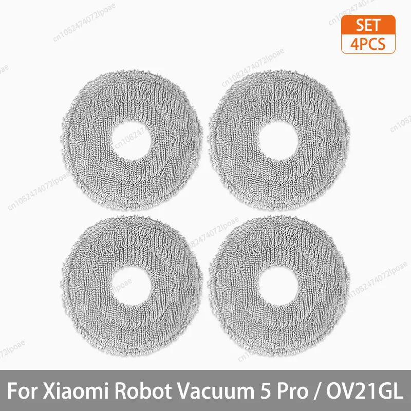 For Xiaomi Robot Vacuum 5 Pro / OV21GL Cleaner Accessories Main Brush Side Brush Hepa Filter Mop Cloth Dust Bag Parts Spare