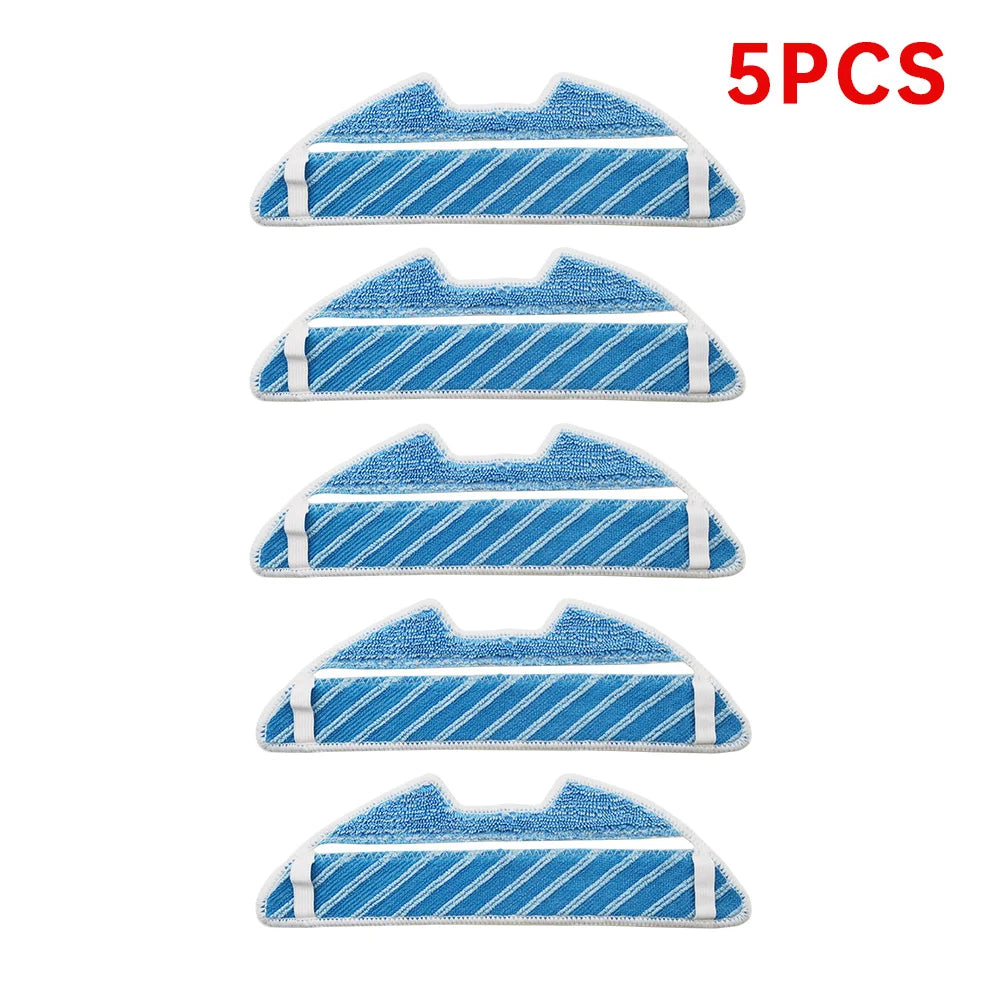 Main Roller Side Brush Hepa Air Filter Mop Cloth Replacement Parts for Conga 1290 1390 1590 Robot Vacuum Cleaner Spare
