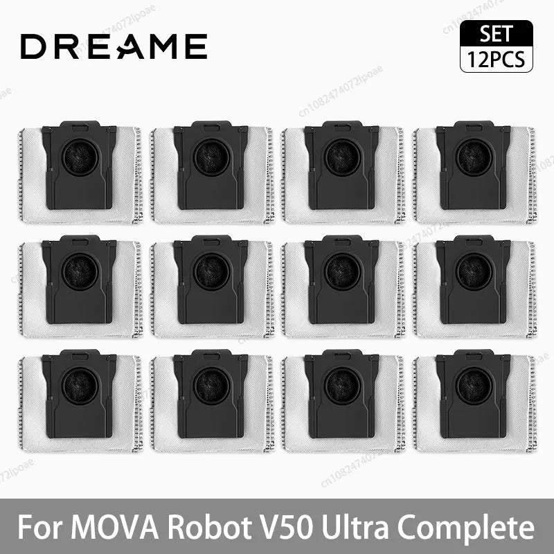 Dreame MOVA V50 Ultra Complete Robot Vacuum Cleaner Replacement Accessories Main Side Brush Mop Cloth Hepa Filter Dust Bag Spare